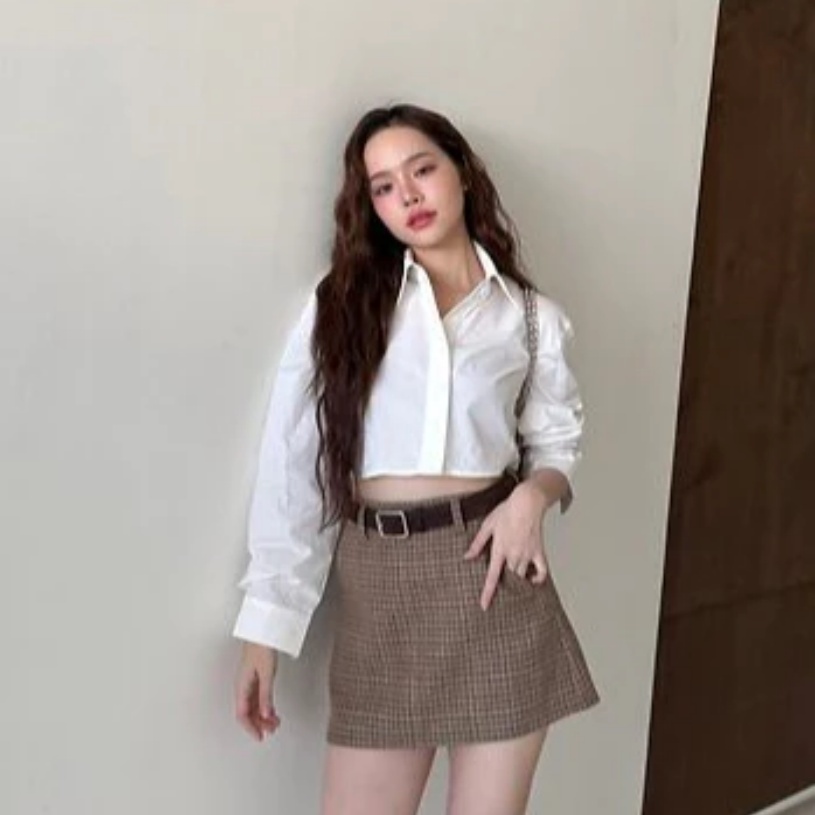 Thesummernade : Suede belt เข็มขัดหนังกลับ