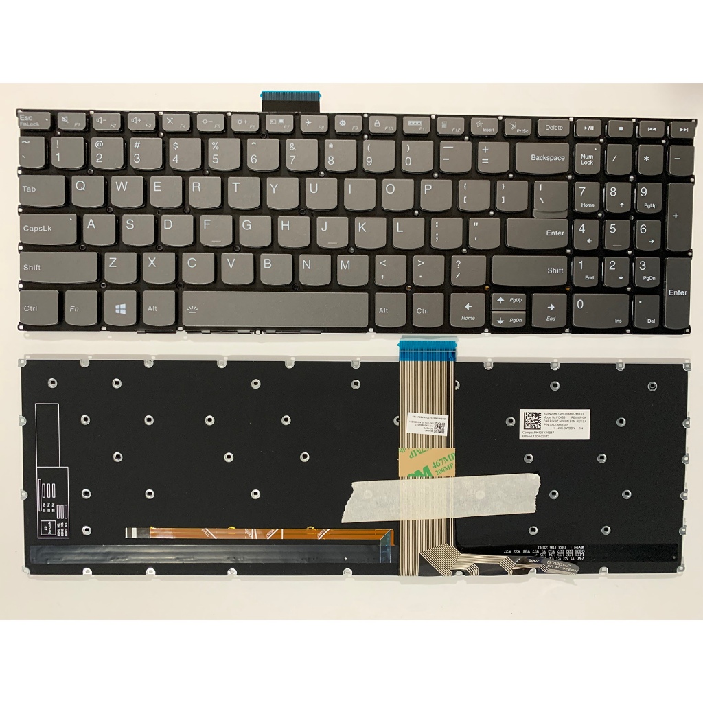 US สําหรับ Lenovo IdeaPad Slim 3 15ABR8 3 15AMN8 3 15IAH8 3 15IAN8 แป้นพิมพ์แล็ปท็อป