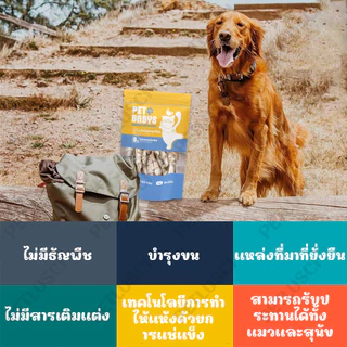 PETLUSCI ขนมแมว 50G ปลาแมวปลาอบแห้งแมวไม่เค็ม โปรตีนสูง ปลอดภัยต่อไต ไม่เติมเกลือขนมน้องแมวน้องหมา