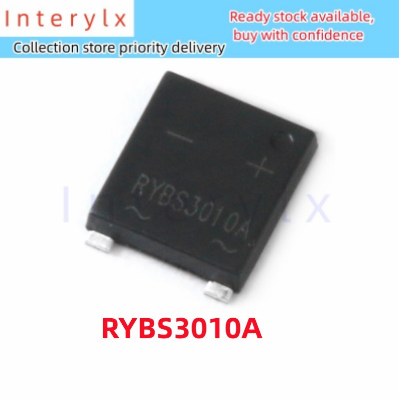 5 ชิ้น/ล็อต YBS3010A RYBS3010 YBS2010 YBS3010 Rectifier Bridge Soft Bridge ชิป 3A/2A/1000V SMD4 Patc