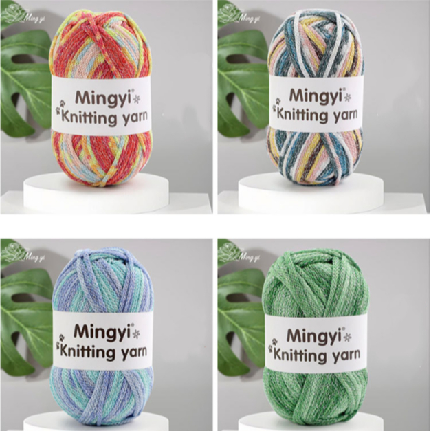 เส้นด้าย 100g เส้นด้ายฝ้าย DIY ทําด้วยมือ [NO.1-20]
