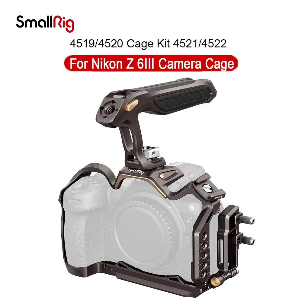 SmallRig 4519/4520 CAGE Kit 4521/4522 Night Eagle CAGE 4523 L-Bracket 4524 พร้อม MB-N14 แนวตั้ง Grip