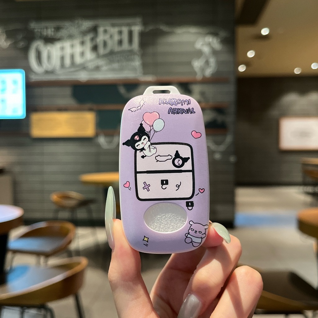 Perodua Kuromi Sanrio TPU Remote ฝาครอบกุญแจรถ Fit สําหรับ Toyota Vios 2025 Yaris Ativ Avanza Veloz Raize 2025 Yaris / Corolla / Levin / Highlander รถ Toyota Keyless Auto กรณี Accessorie - รูปที่ 5
