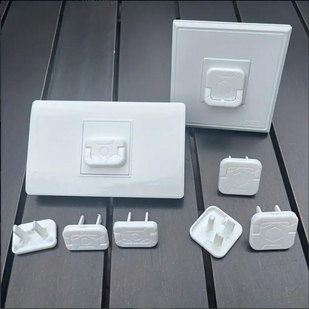 ปลั๊กไฟฝาครอบป้องกันไฟฟ้าเพื่อความปลอดภัยของเด็ก