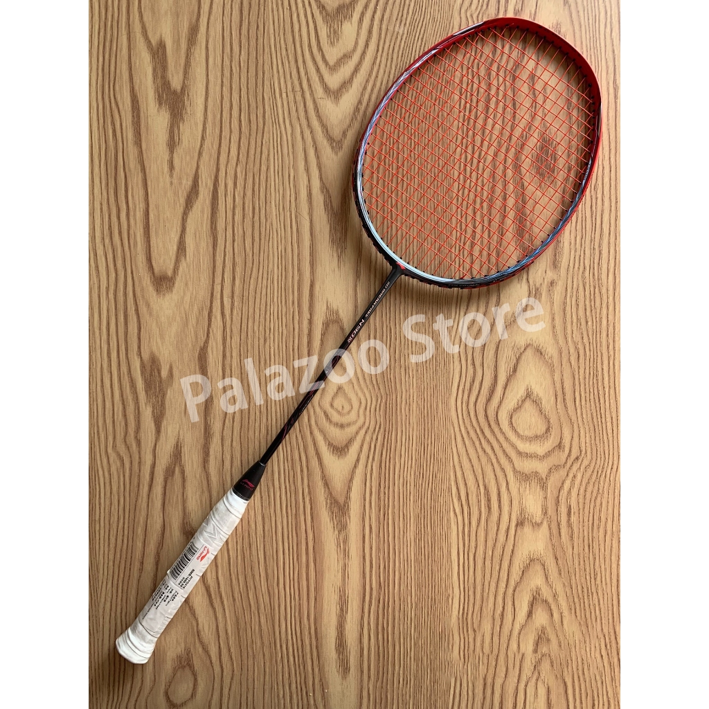 Li Ning ไม้แบดมินตัน 3D BREAK-FREE N90 IV ความยืดหยุ่นสูงคาร์บอนไฟเบอร์ Professional Training ไม้แบด