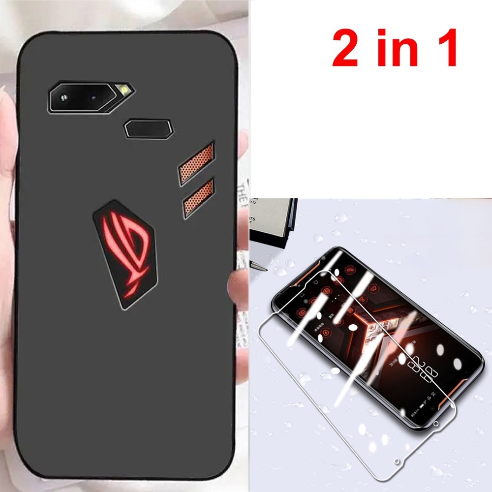 Soft Matte สําหรับ Asus ROG กรณี ZS600KL ซิลิโคนกันชนบางเฉียบสําหรับโทรศัพท์ ROG 1 ปกหลังสําหรับ Asu