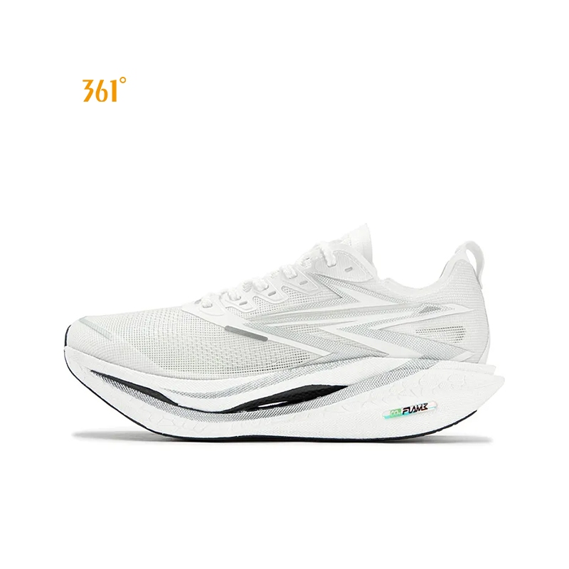 361 Degrees Flame 4.5 รองเท้าวิ่งมาราธอนระดับมืออาชีพสำหรับผู้ชายและผู้หญิง ระบายอากาศได้ดี 67253222