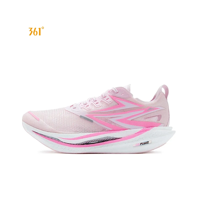 361 Degrees Flame 4.5 Men Running Shoes Professional Anti-Slip สบาย Breathable 672532221