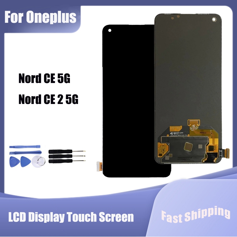 สําหรับ Oneplus Nord CE 5G EB2101 EB2103 / Nord CE 2 5G IV2201 จอแสดงผล LCD หน้าจอสัมผัส
