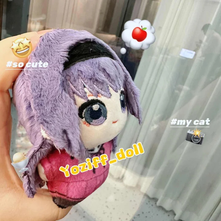 The Fragrant Flower Blooms with Dignity ดอกไม้หอมบานพร้อมเต้นรําคอสเพลย์ Waguri Kaoruko Rintaro Tsumugi Cotton Plush ตุ๊กตาการ์ตูนรูปฮาโลวีน - รูปที่ 5