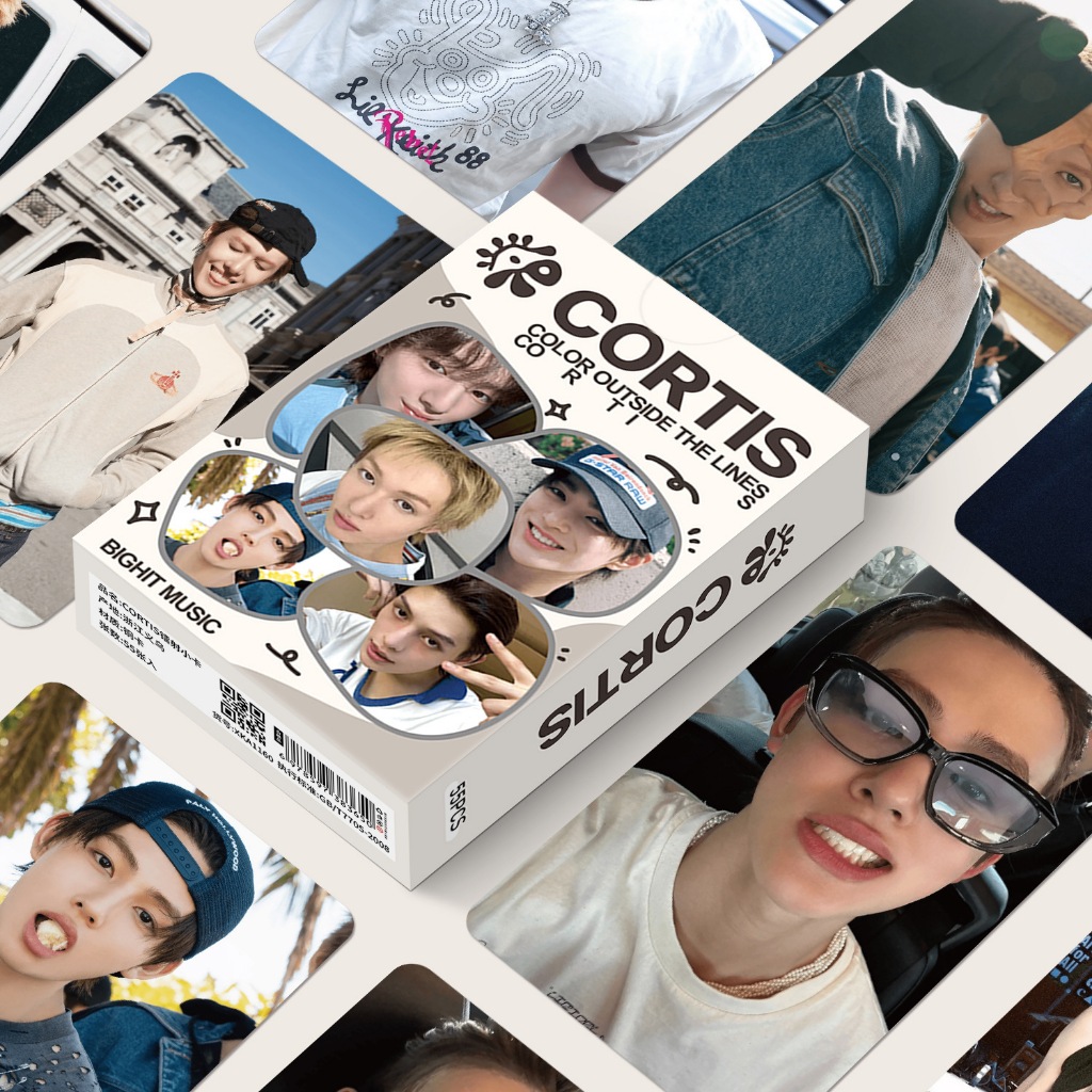 CORTIS อัลบั้ม Photocard 55 ชิ้น CORTIS What You Want Lomocard สติ๊กเกอร์