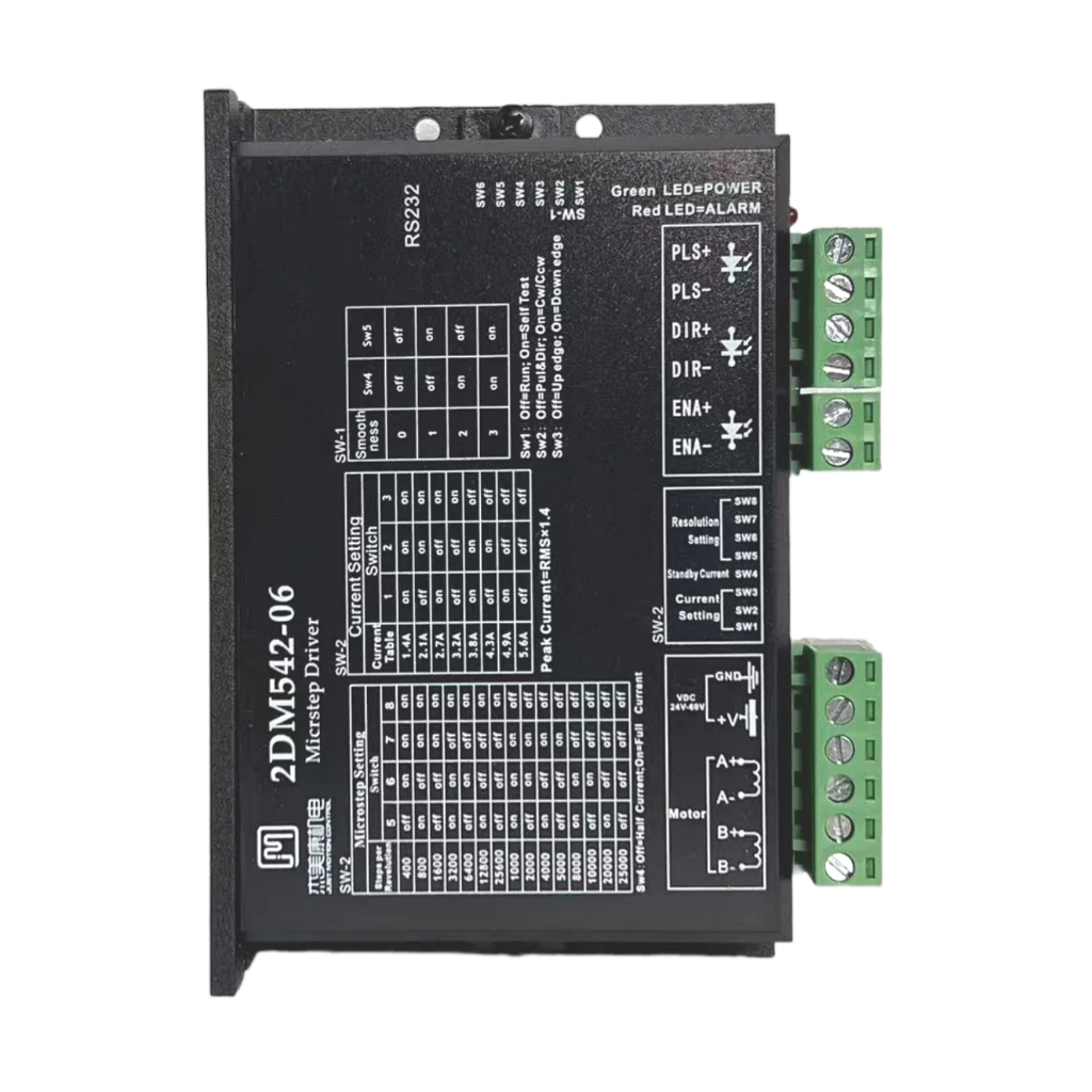 2DM542-06 JMC57 ไดร์เวอร์มอเตอร์สเต็ปเปอร์แบบสองขั้ว