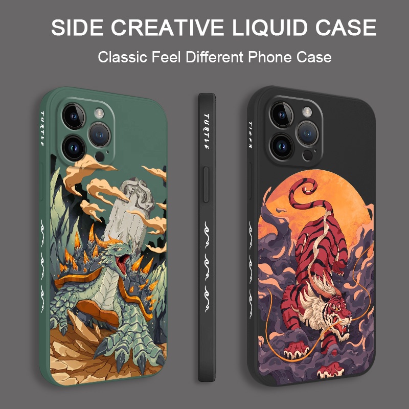 เคสโทรศัพท์ Tiger Mountain สําหรับ IPhone 17 Air Pro Max Classic Cover รู้สึกสบาย