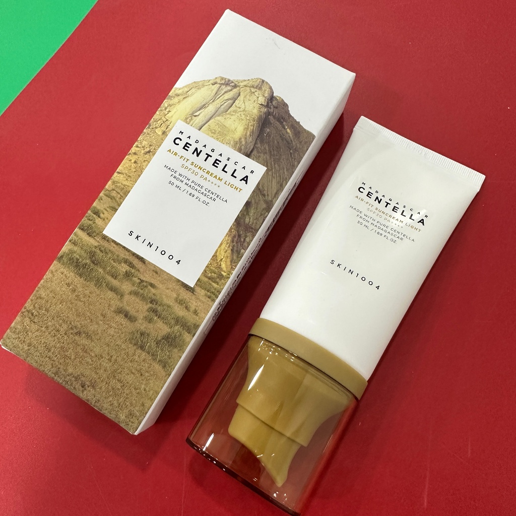 Skin-Feel Light skin1004 ครีมกันแดด Plain Cream Light Non-Sticky Sensitive Skin