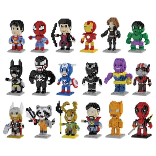 บล็อกตัวต่อ hero Series บล็อกประกอบของเล่นของขวัญวันเกิดสําหรับเด็กผู้หญิง