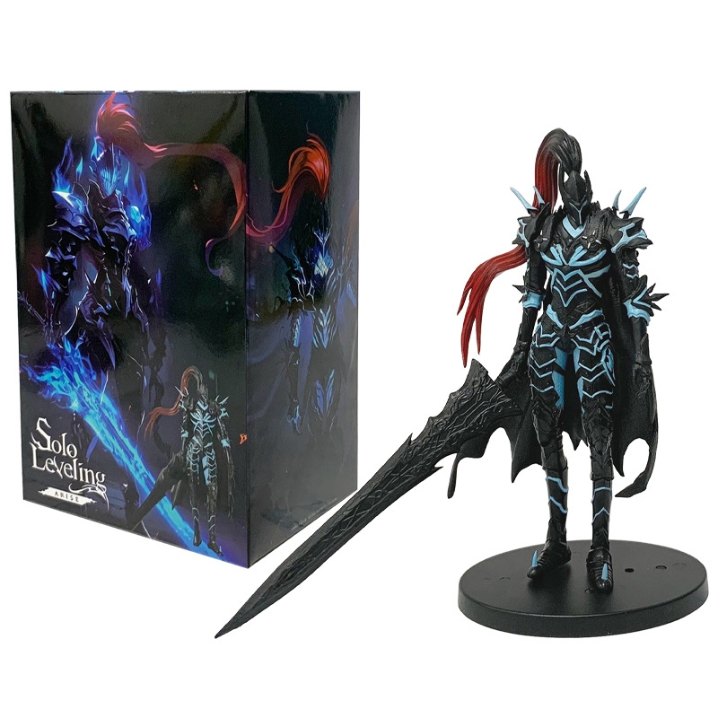 21 ซม.อะนิเมะ Solo Leveling Shadow Knight Commander Yagerits Bloody Shadow Legion Figurine Pvc รุ่นเดสก์ท็อปเครื่องประดับของเล่นเด็กของขวัญ
