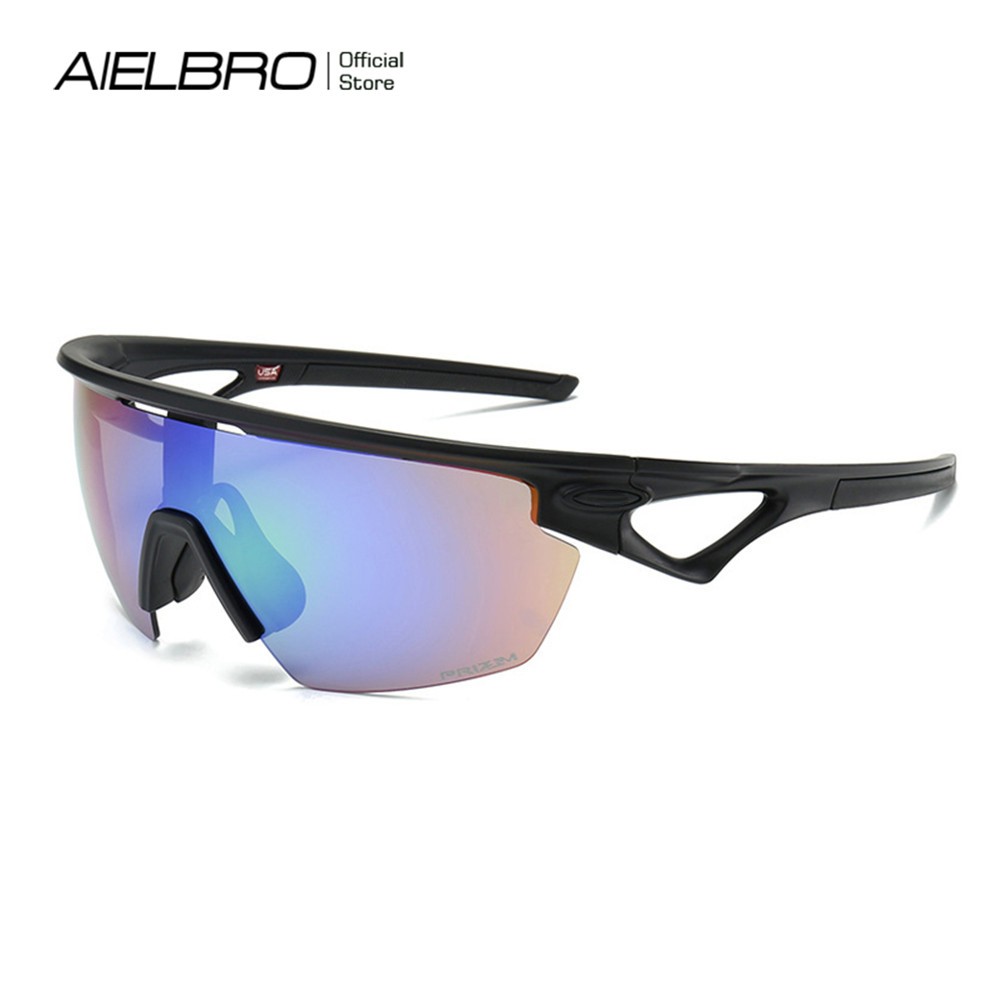 [ พร้อม คลังสินค้า ] ไอเอลโบร แว่นตากันแดดขี่จักรยานกีฬากลางแจ้งเดินทางพักผ่อนขับรถแว่นตากันแดดป้องกันรังสีอัลตราไวโอเลต 9403