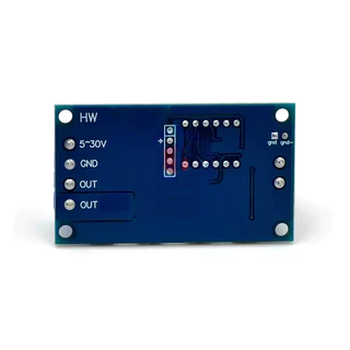 โมดูลสวิตช์ตั้งเวลาแบบหน่วง 12V 24V วงจรทริกเกอร์ทำงานซ้ำ บอร์ดควบคุม MOSFET คู่ ใช้แทนรีเลย์