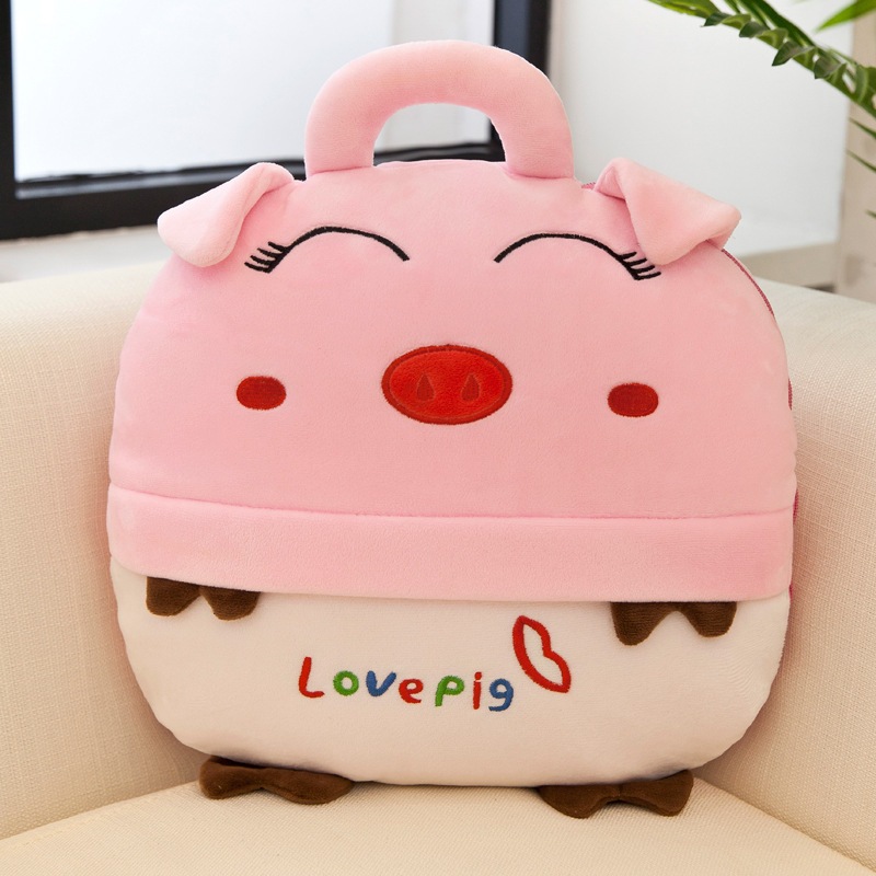 ตุ๊กตา  ของเล่นตุ๊กตา  ผ้าห่ม  2 ใน 1  ผ้าห่มเด็ก  เบาะรองนั่ง Siesta  ของขวัญปีใหม่ - รูปที่ 5