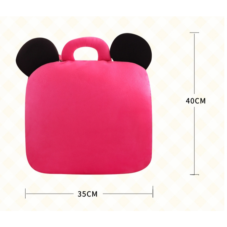 ตุ๊กตา  ของเล่นตุ๊กตา  ผ้าห่ม  2 ใน 1  ผ้าห่มเด็ก  เบาะรองนั่ง Siesta  ของขวัญปีใหม่ - รูปที่ 7