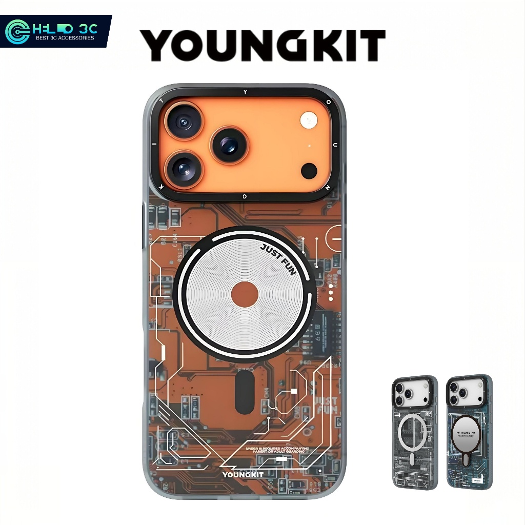 Youngkit เข้ากันได้กับ เคสไอโฟน 17/16/15/14/13 เข้ากันได้กับ เคสไอโฟน 17 pro max เข้ากันได้กับ เคสไอ