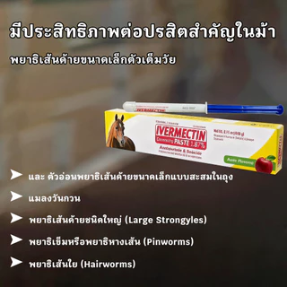 Horse-Specification Apple Flavour Horse Paste สูตรอ่อนไล่แมลง Balance Adjustment Non-IrrtingCare Horse Ointment