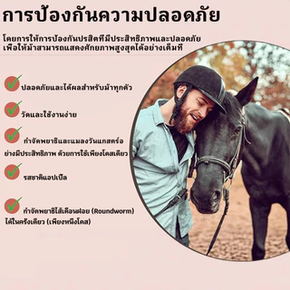 Horse-Specification Apple Flavour Horse Paste สูตรอ่อนไล่แมลง Balance Adjustment Non-IrrtingCare Horse Ointment