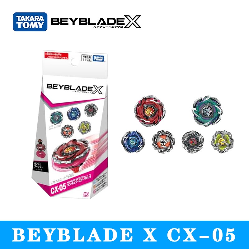 BEYBLADE X CX-05 Random Booster Vol. 6