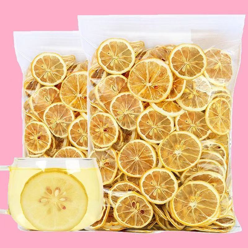 🍋ขายร้อน🍋มะนาวฝาน มะนาวอบแห้ง ชุ่มชื้น ลดน้ำหนัก  เป็นหวัดเพิ่มวิตามิม การแช่มะนาวฝานในน้ำจะทำให้ขาวขึ้น มะนาวอบแห้ง Dried Lemon Tea