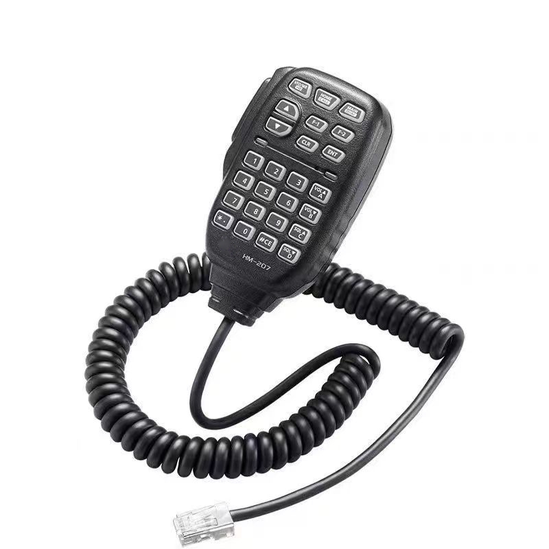 ไมโครโฟนไมค์สําหรับ ICOM HM-207 รถอินเตอร์คอมไมโครโฟน IC-2730E ID-5100E วิทยุ