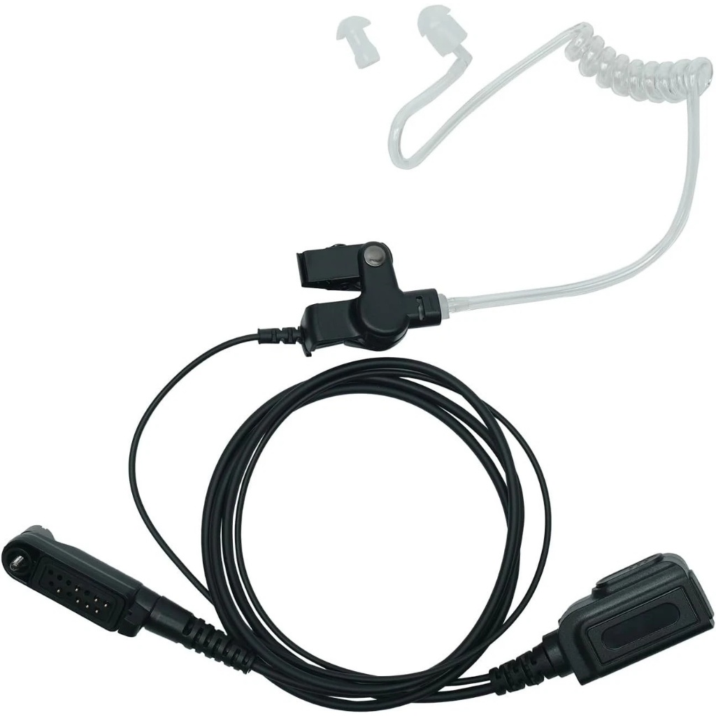 ชุดหูฟัง Air Tube Earpiece สําหรับ Hytera PD600 PD602 PD605 PD608 PD680 PD682 PD685