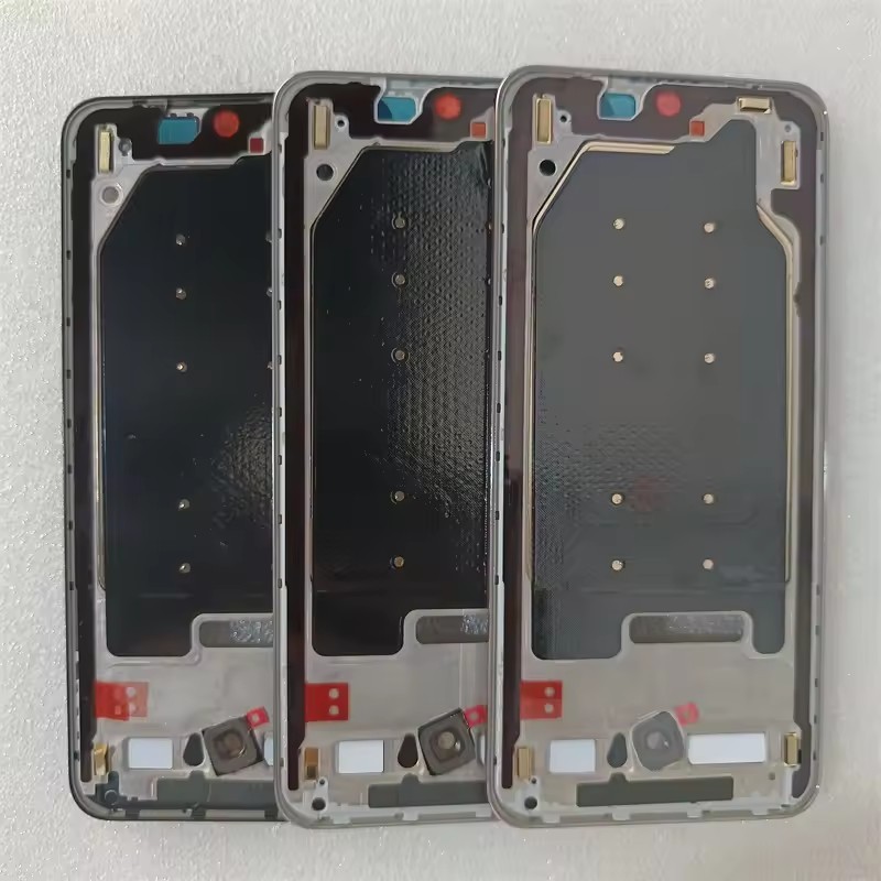 กรอบกลางสําหรับ Honor 200 ELI-AN00 ELI-NX9 LCD กรอบด้านหน้าที่อยู่อาศัย Bezel พร้อมปุ่มปรับระดับเสีย
