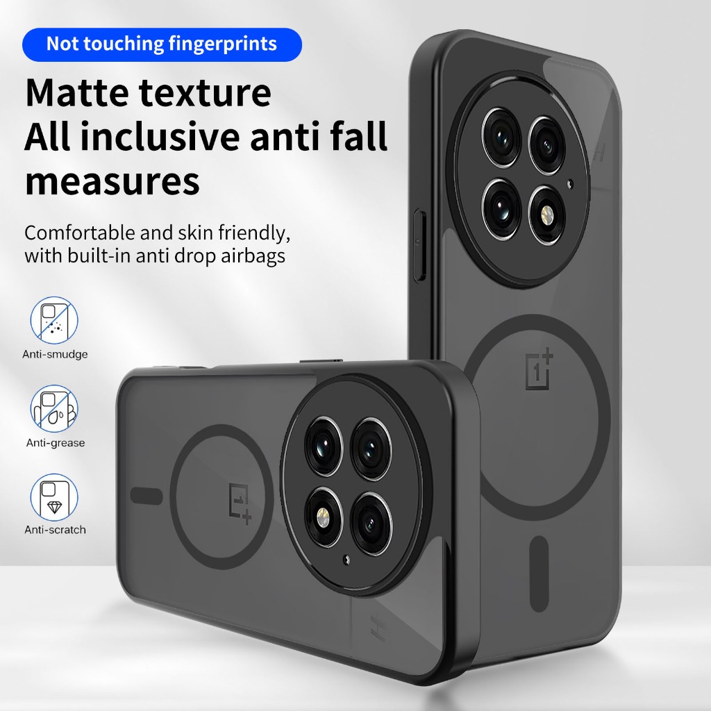 ปลอกสําหรับ OnePlus 13 5G One Plus 1 + 1,3 CPH2655 CPH2653 PJZ110 CPH2-649 เคสโทรศัพท์แม่เหล็ก Adsor