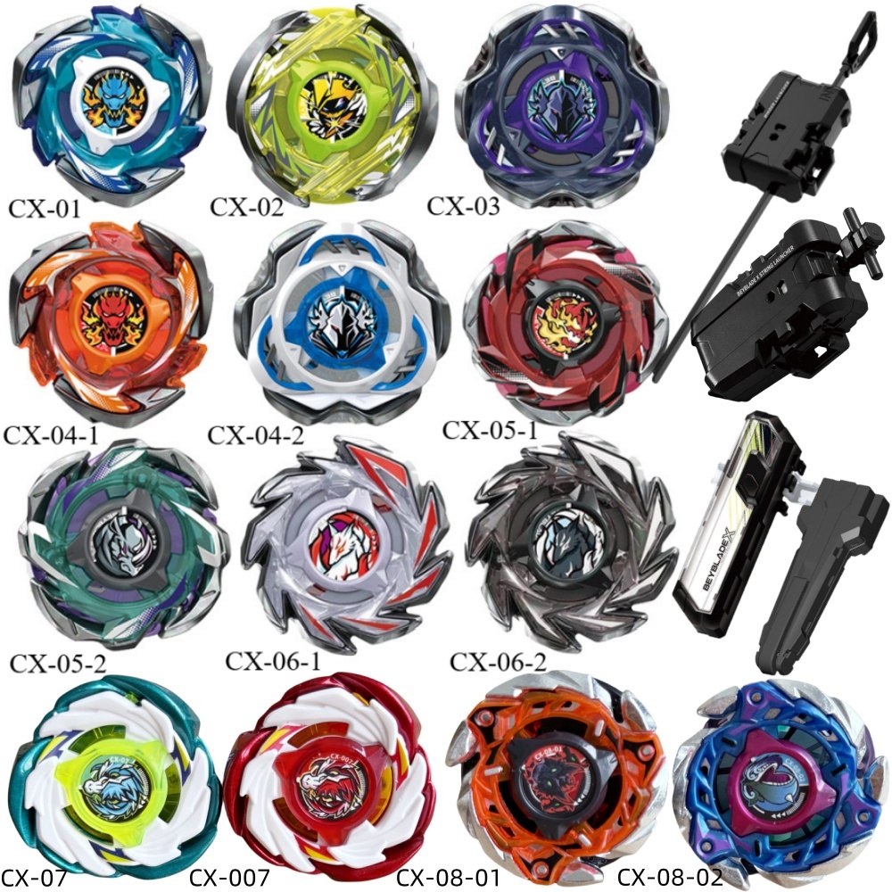 Beyblade Bey X CX-06 Fox แปรง CX-01 Dran Brave CX-02 CX-03 CX-04 CX-05 CX-07 CX-007 CX-08 Rhino Reap