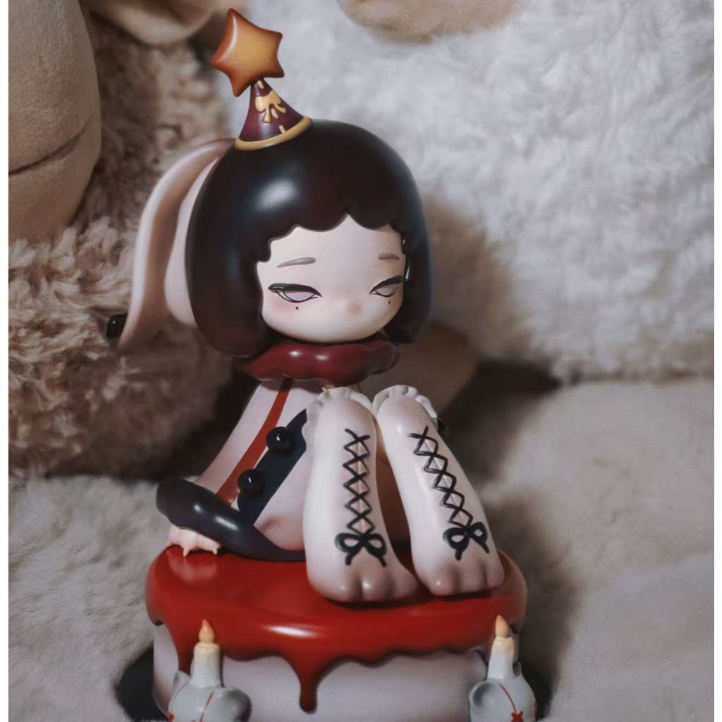 Muppet Lazy Wish Rabbit Baby เครื่องประดับทํามืออินเทรนด์เล่นของขวัญน่ารักของสะสมสร้างสรรค์