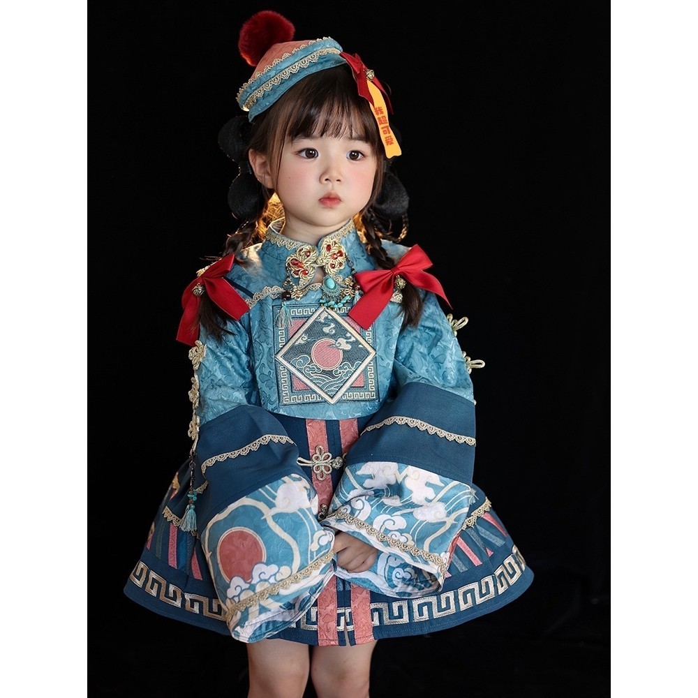 พร้อมสต็อก 100 ขนาด-เอ็กแอล ขนาด ~ สาวฮาโลวีนคอสเพลย์ผีดิบน้อยเครื่องแต่งกายโลลิต้า 2025 สไตล์ใหม่สี่ฤดูกาลสาวน้อยเต้นรําสูง