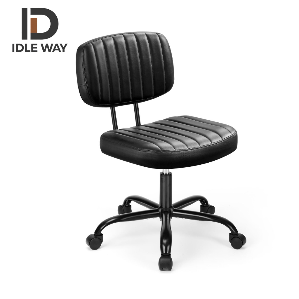 IDLEWAY เก้าอี้แต่งตัว เก้าอี้สำนักงาน 2193 เก้าอี้เรียน วัสดุ PU กันน้ำ กันสิ่งสกปรก