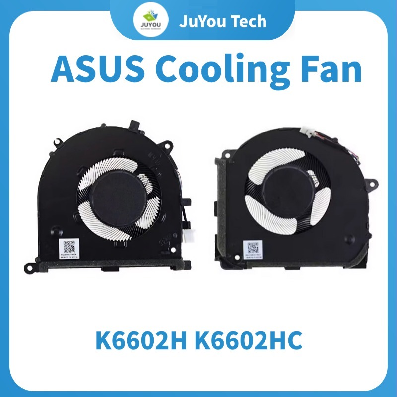 แล็ปท็อป CPU/GPU พัดลมสําหรับ ASUS Vivobook Pro 15 OLED K6602H K6602HC K6602HE K6602VU K6602V K6602Z