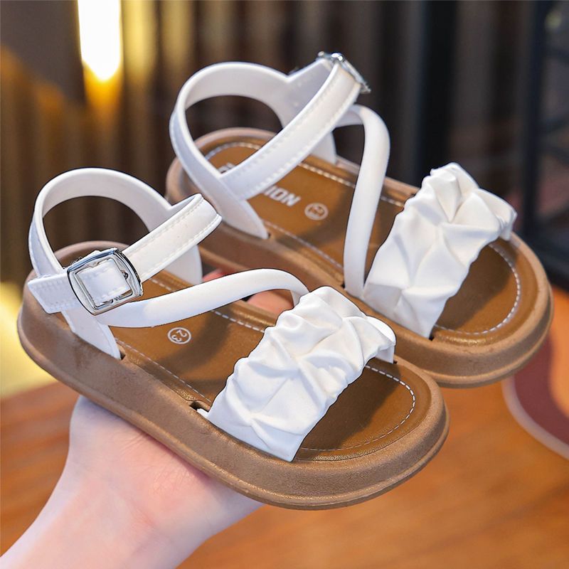 รองเท้าแตะกันลื่นระบายอากาศสำหรับเด็กผู้หญิง สไตล์ใหม่ มาพร้อมการออกแบบหูกระต่าย เป็นของขวัญวันหยุดที่เหมาะสำหรับลูกสาว