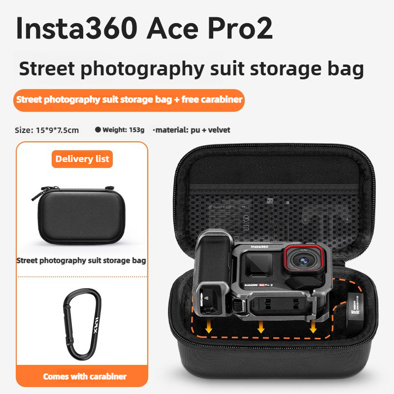 Insta360 ace pro 2 explorer kit Bag Camera Cases Insta360 รูปที่ 4