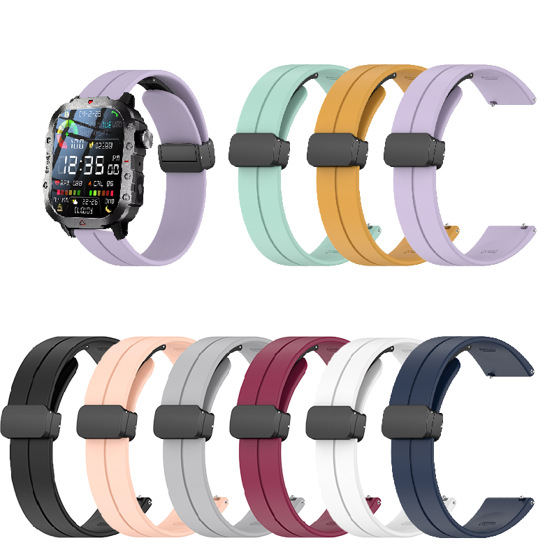 สําหรับ LAXASFIT H11 H12 GT2 ซิลิโคนแม่เหล็กพับสายคล้องคอ