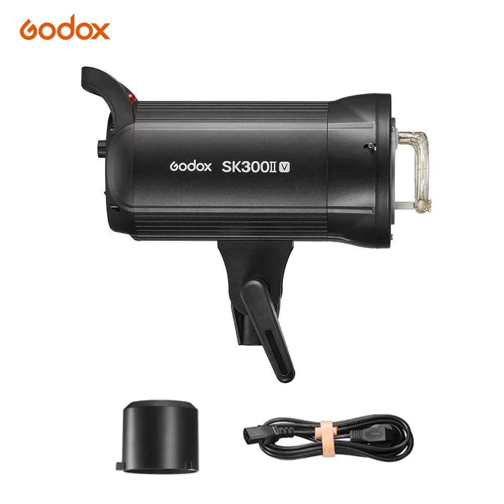 Godox SK300IIV Professional Studio Flash Light 5600±200K 2.4G X ระบบไร้สาย Bowens Mount Strobe Light