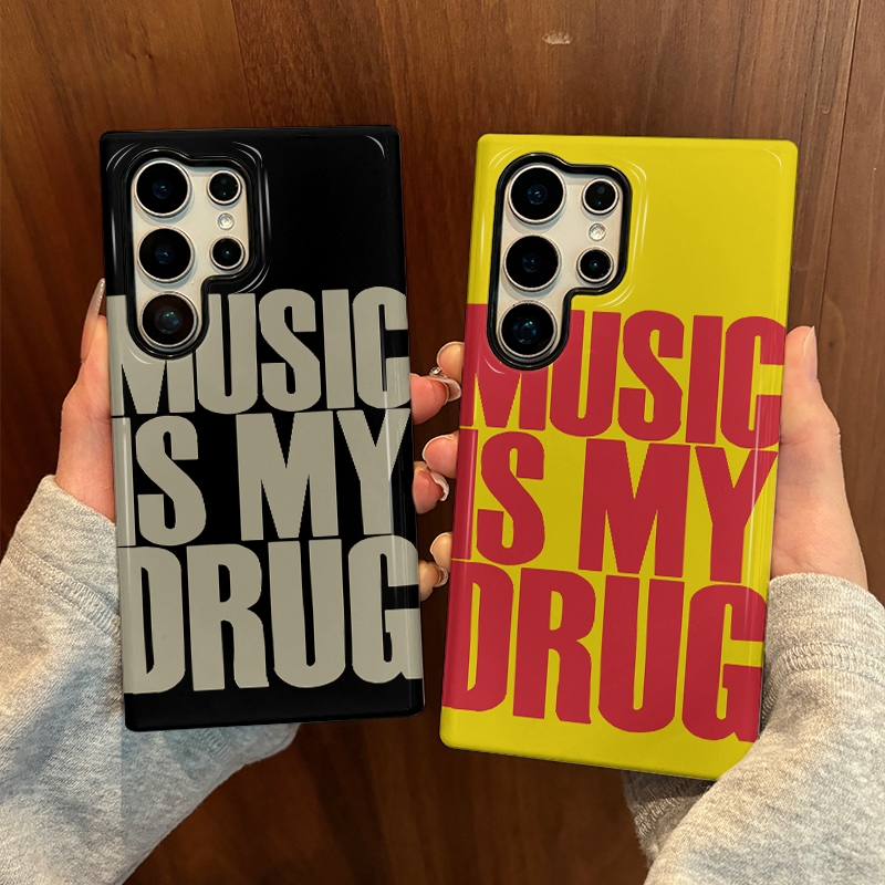รูปแบบข้อความส่วนบุคคลเคสป้องกันสองในหนึ่งเดียวเหมาะสําหรับ Samsung su22u s23 plus s23FE s24 s25 plu