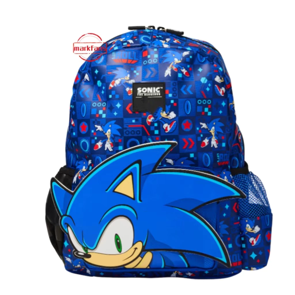 กระเป๋าเป้สะพายหลังมีฮู้ด Sonic The Hedgehog Junior