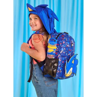 กระเป๋าเป้สะพายหลังมีฮู้ด Sonic The Hedgehog Junior