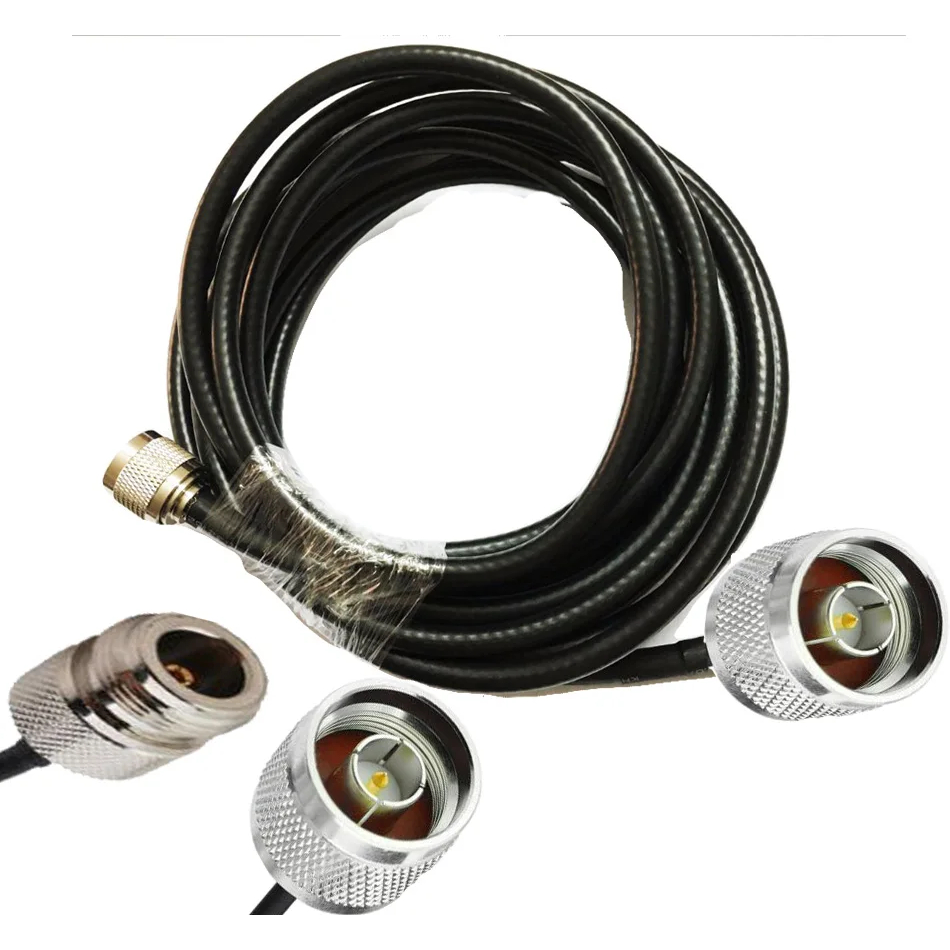 1 PC N หญิง N ชายเชื่อมต่อ 5D-FB 50-5 สาย Coaxial RF อะแดปเตอร์ Coax สาย 50Ohm 50 ซม.1 M 2 M 3 M 5 M 10 M 15 M