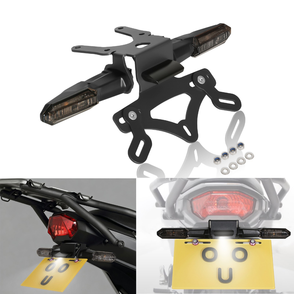 VERSYS-X 300 รถจักรยานยนต์ LED หาง Tidy ไฟเลี้ยวและใบอนุญาตสําหรับ KAWASAKI VERSYS-X 250 300 2017-20