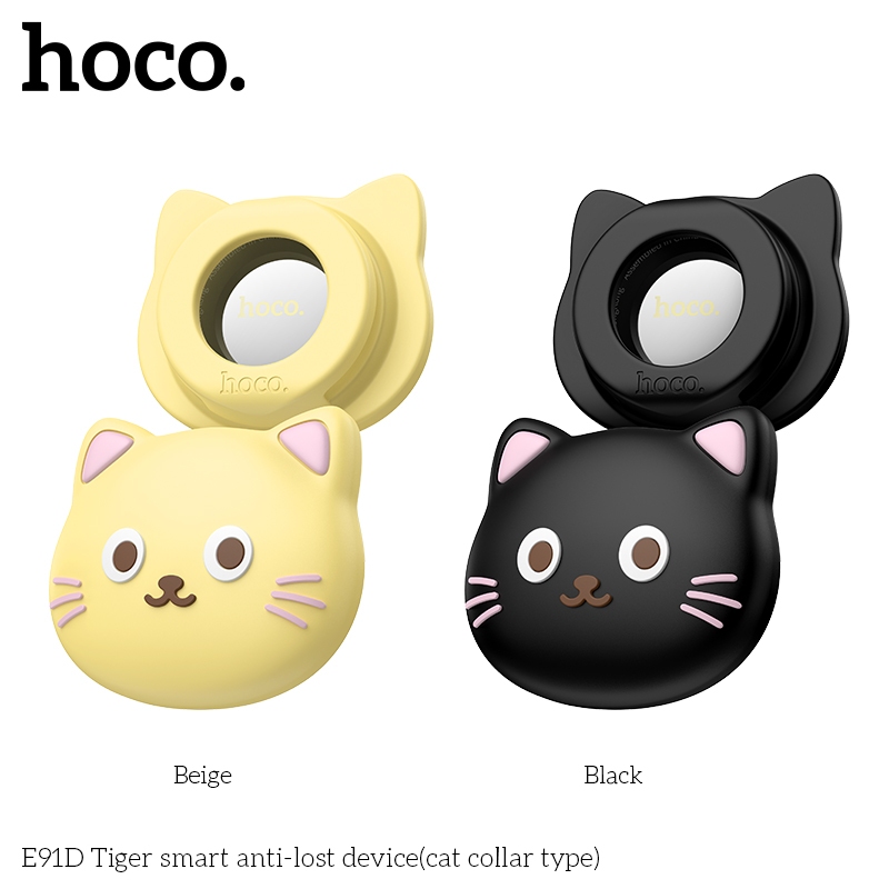 HOCO E91D ตําแหน่งอัจฉริยะ Anti-Lost อุปกรณ์สนับสนุน App*le ค้นหาเครือข่ายของฉัน Smart Key Finder Lo