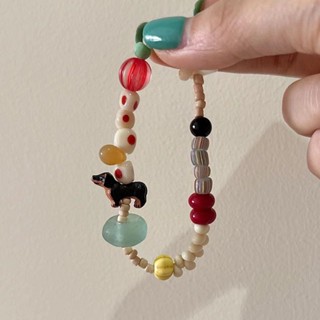 สร้อยข้อมือเรซินลายสตอเบอร์รี่และมอนสเตอร์น่ารัก สำหรับคนชอบ…