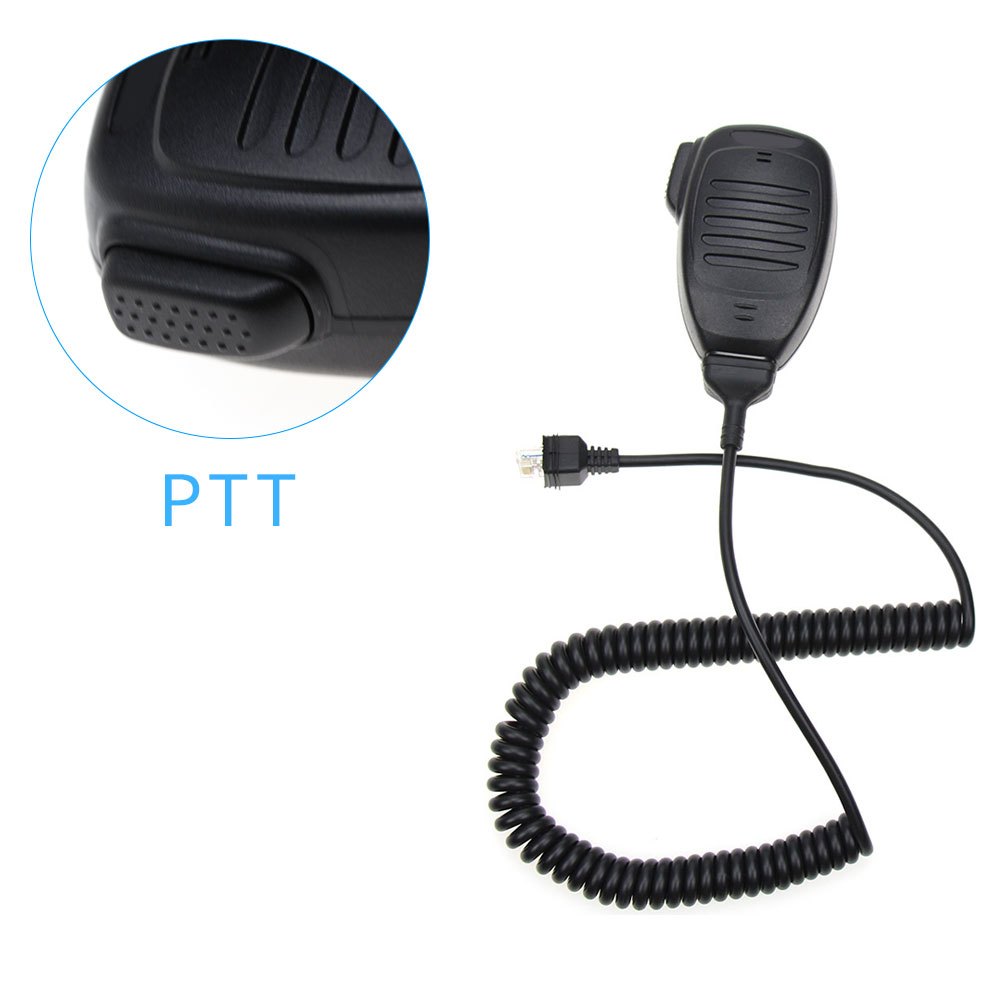 8Pin ไมโครโฟนสําหรับ Kenwood NX700 NX800 NX-820 NX920 TK8180 TK7180 TK7360 TK8160 kmc-35